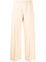 Jil Sander pantalon en laine à coupe ample - Tons neutres