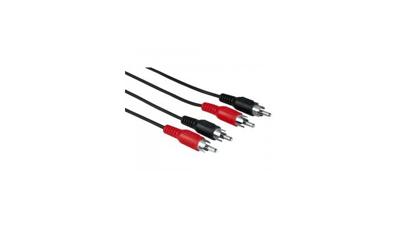 Hama kabel 2x 2rca plug 1.2m
