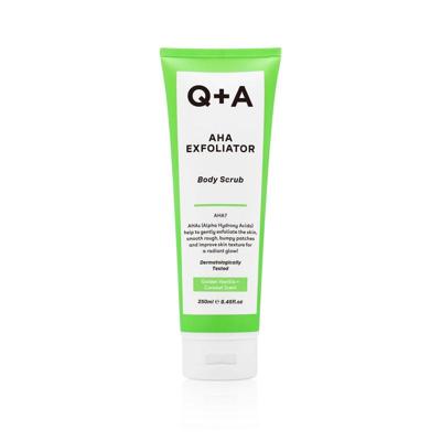 Q+A Q+A bodyscrub aha exfoliator