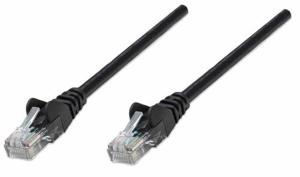 Intellinet 345378 RJ45 Netwerkkabel, patchkabel CAT 5e U/UTP 10.00 m Zwart 1 stuk(s)