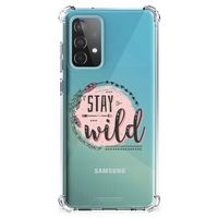 Samsung Galaxy A52 4G/5G Stevig Bumper Hoesje Boho Stay Wild - thumbnail