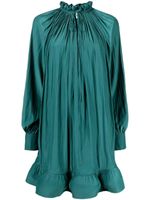 Lanvin robe sans manches volantée - Vert