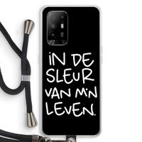 De Sleur: Oppo A95 5G Transparant Hoesje met koord