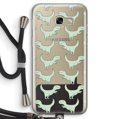 Dinos: Samsung Galaxy A5 (2017) Transparant Hoesje met koord