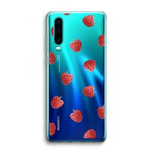 Framboosjes: Huawei P30 Transparant Hoesje
