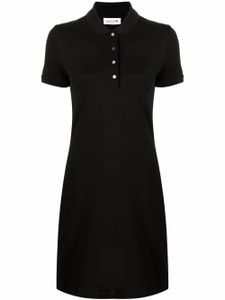 Lacoste robe-polo à patch logo - Noir