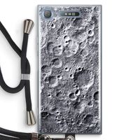 Maanlandschap: Sony Xperia XZ1 Transparant Hoesje met koord