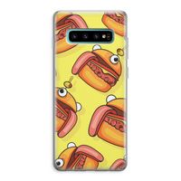 Hamburger: Samsung Galaxy S10 Plus Transparant Hoesje