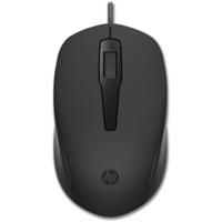 HP 150 Wired Mouse Muis Zwart HP 150 Wired Mouse Muis Zwart
