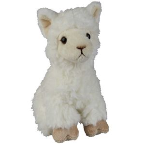 Pluche knuffel dieren Lama 18 cm   -