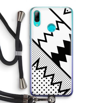Pop Art #5: Huawei P Smart (2019) Transparant Hoesje met koord