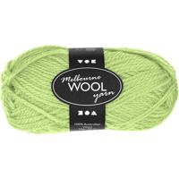 Creativ Company Melbourne wolgaren, l: 92 m, neon groen, 50 gr/ 1 bol