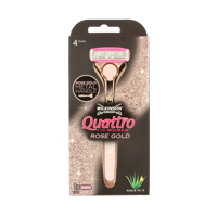 Wilkinson Quattro scheerapparaat women vintage rose gold 1 Stuks