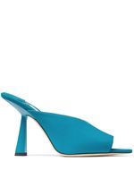 Jimmy Choo mules Maryanne 100 mm à bout ouvert - Bleu