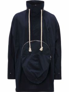 JW Anderson veste à poche en forme de casquette - Bleu