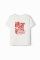 Basic T-shirt Love - WHITE - L