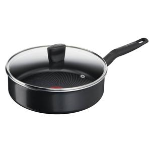 Tefal Start Easy Hapjespan 24 cm Zwart