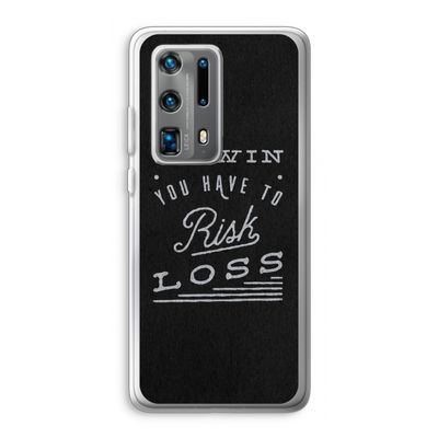 Risk loss: Huawei P40 Pro Plus Transparant Hoesje
