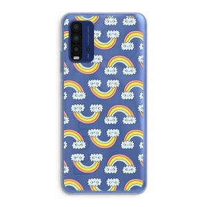 Regenboog: Xiaomi Redmi 9T Transparant Hoesje