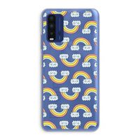 Regenboog: Xiaomi Redmi 9T Transparant Hoesje