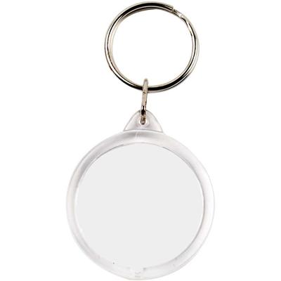 Creativ Company Sleutelhanger, d 40 mm, 25 stuk/ 1 doos