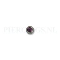 Balletje 1.2 mm paars