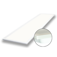 Back-lit LED paneel 30x120cm 30W 3450 lumen 4000K UGR<19 kantoor systeemplafond 7 jaar garantie