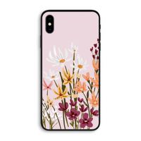 Painted wildflowers: iPhone XS Max Biologisch afbreekbaar hoesje
