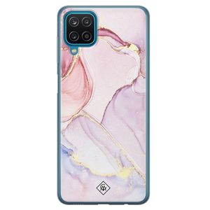 Samsung Galaxy A12 siliconen hoesje - Purple sky