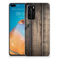 Huawei P40 | Bumper Hoesje | Steigerhout