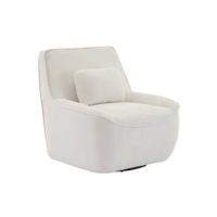 sweeek - Draaifauteuil in bouclé B 83 x D 83 x H 83cm