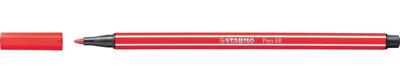 STABILO Pen 68 viltstift, karmijnrood