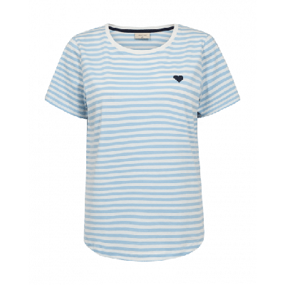 FreeQuent - Blauw | Dames | Top | Blauw | XXL | regular | Kamst mode