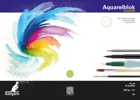 Aquarelblok A3 16 vel 300 gram roomwit Kangaro