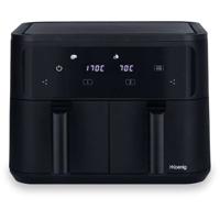 Friggitrice senza olio HKoeNIG - FRY900 - Capacità 9 l - Doppia vasca 4,5 l - 8 programmi di cottura - 2400 W