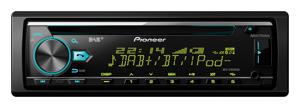 Pioneer DEH-X7800DAB Autoradio enkel DIN DAB+ tuner, Bluetooth handsfree, Aansluiting voor stuurbediening