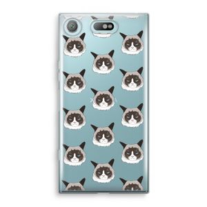 It's a Purrr Case: Sony Xperia XZ1 Compact Transparant Hoesje