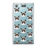 It's a Purrr Case: Sony Xperia XZ1 Compact Transparant Hoesje