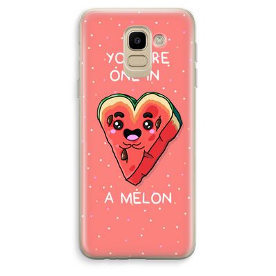 One In A Melon: Samsung Galaxy J6 (2018) Transparant Hoesje