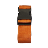 Kofferriem - Verstelbaar - Kruis - Bagageriem - 420 Centimeter - Extra Beveiliging - Reizen - Oranje