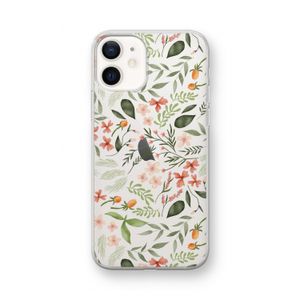 Sweet little flowers: iPhone 12 mini Transparant Hoesje