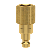 Lüdecke Ludecke insteeknippel met klep dn5 1/8" binnendraad