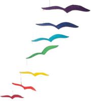 Mobile van Vogels (Multicolor)