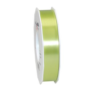 1x XL hobby/decoratie lime groen kunststof sierlinten 2,5 cm/25 mm x 91 meter