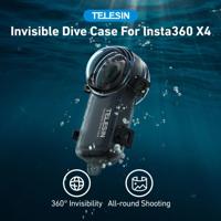 Telesin Invisible Dive Case voor Insta360 X4