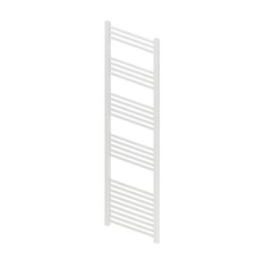 Designradiator BWS Vertico Multirail 160x40 cm Wit Zij-Onderaansluiting