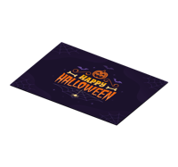 Vrolijke halloween placemat Vrolijke halloween placemat