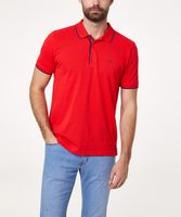 Pierre Cardin Heren Poloshirt Rood Air Touch Modern Fit - thumbnail