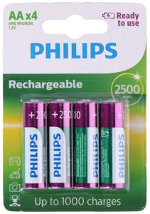 Philips Rechargeables Batterij R6B4RTU25/10