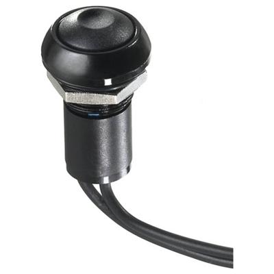APEM IPR3FAD3 IP Series Druktoets 28 V/DC 5 A 1x uit/(aan) Moment (Ø x h) 12 mm x 20 mm IP69K 1 stuk(s)